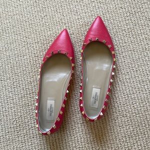 Red Valentino Flat Rockstuds